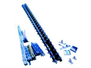 各種型號(hào)的高錳鋼岔芯、尖軌、整組道岔