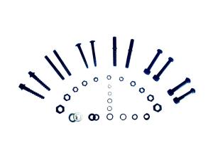 螺旋道釘、螺紋道釘、方道釘、魚(yú)尾螺栓及螺母、平墊、彈墊